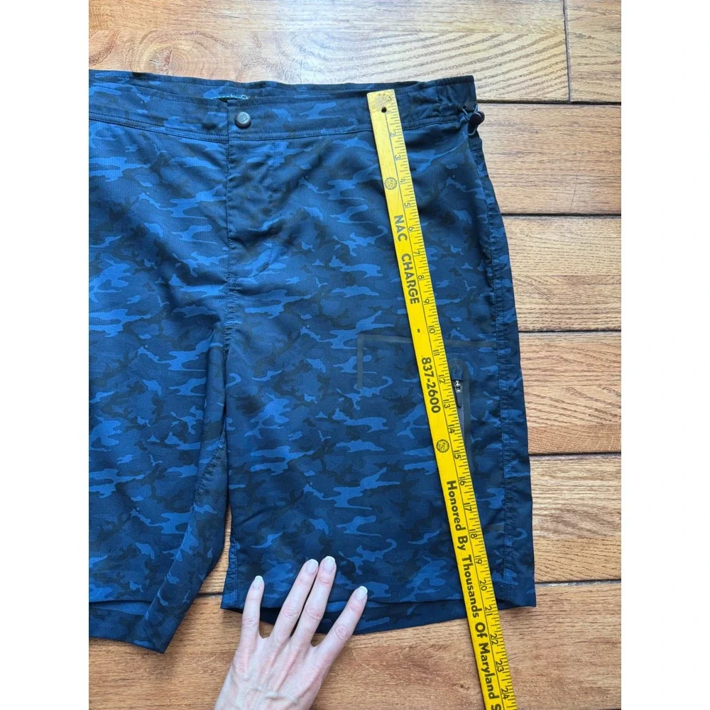 Mack Weldon Board Shorts Mens XXL Blue Camo Swim Trunks Quick Dry‎ Pocket
